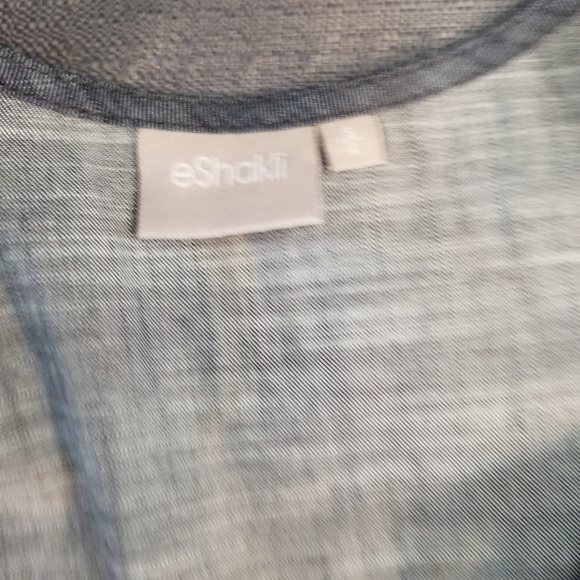 Eshakti chambray dress sz 4 - Picture 7 of 12